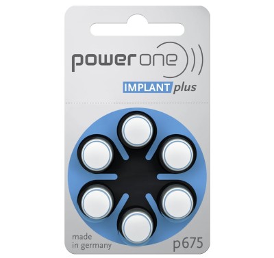 Power One - Blister 6 pile Implant Plus p675