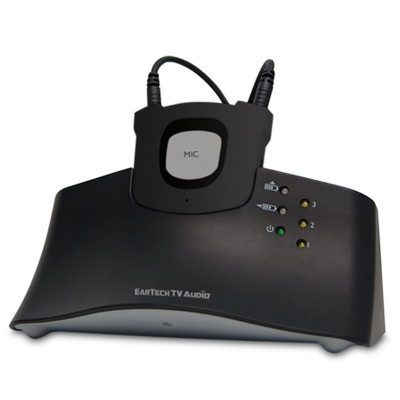 Amplicomms - TV 2500 cuffie Stetoscopiche a Radiofrequenza 2,4 GHz