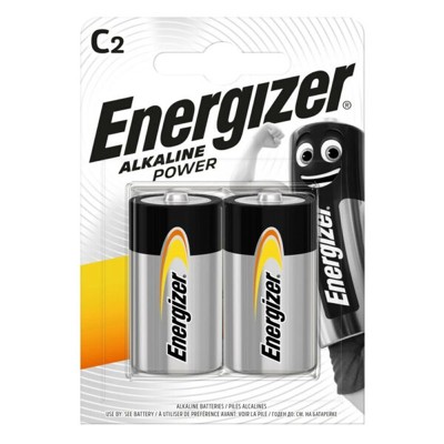 Energizer- Alcaline Power Mezza Torcia C Blister 2 Pile (LR14)